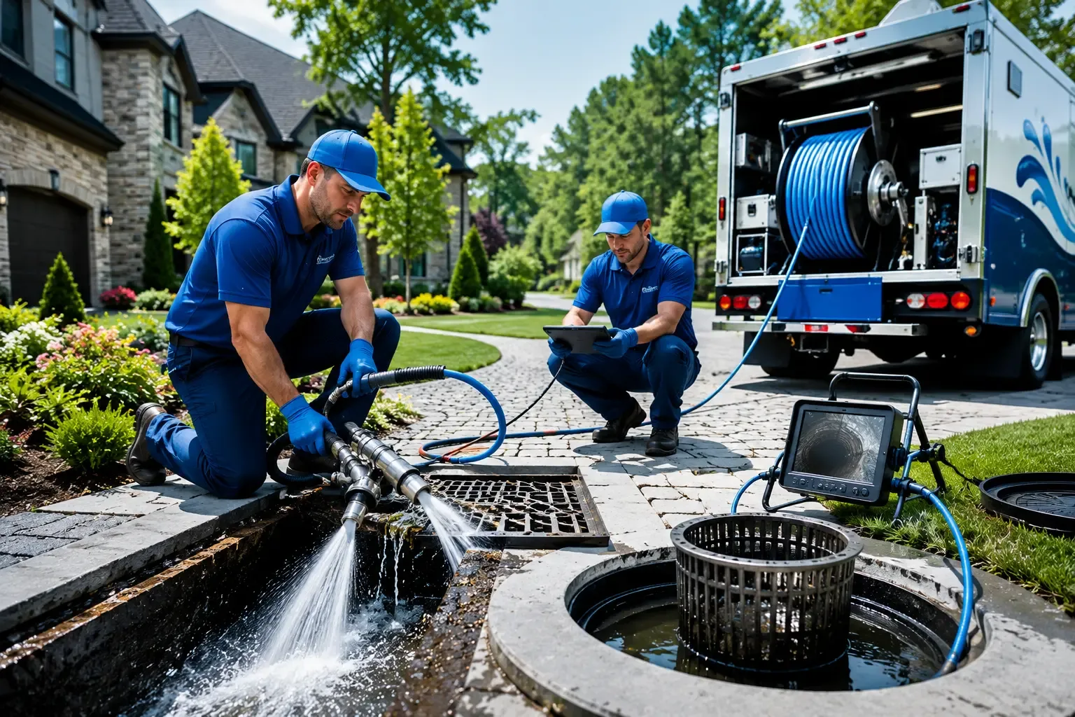 Local outdoor drain cleaning professionals in Coshocton, OH