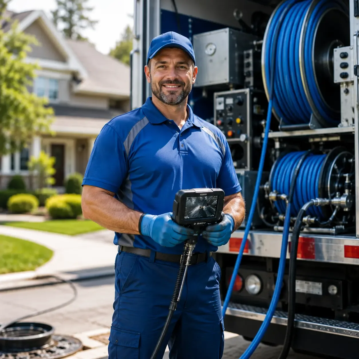 Local outdoor drain cleaning specialists in Coshocton, OH